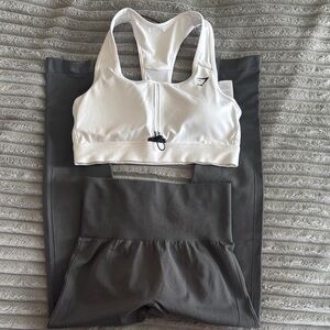 NWOT Gymshark sports bra with NWOT halara leggings